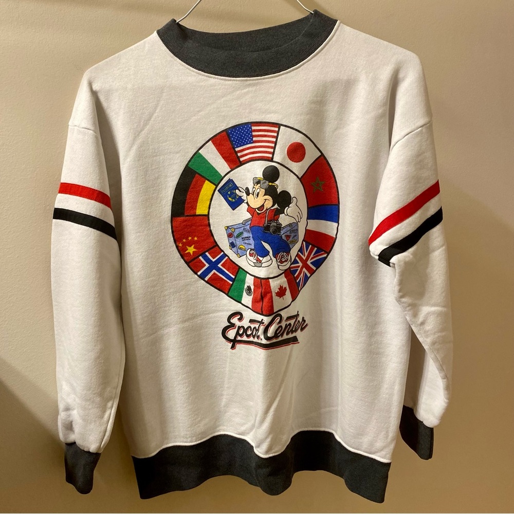 DISNEY Vintage Epcot Sweatshirt Size XL